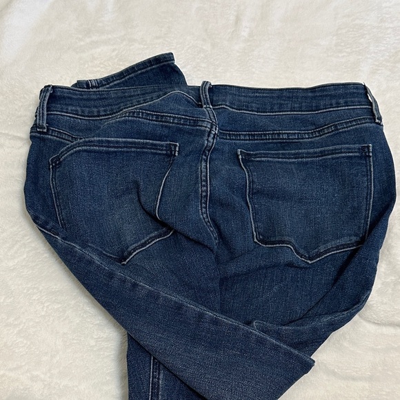 Old Navy Women's Skinny Jeans - Dark Blue - Picture 4 of 4